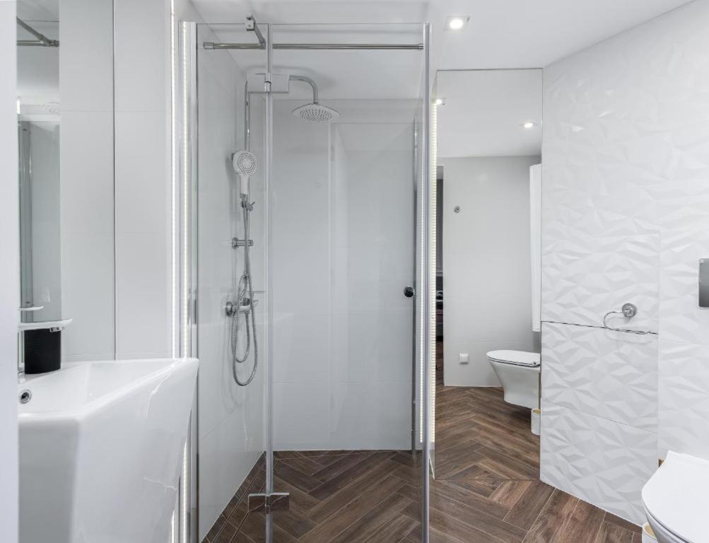 Vistula Boulevards Jacuzzi Apartment Krakkó Kültér fotó